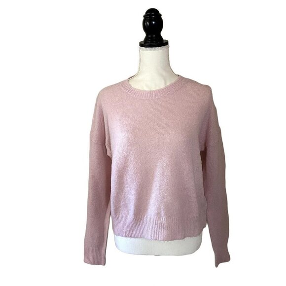 🍁 3/$25 🍁 Forever 21 | Women's Scoop Neck Sweater | Pink | Size: Small - Picture 1 of 8